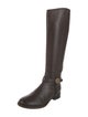Tory Burch Leather Riding Boots