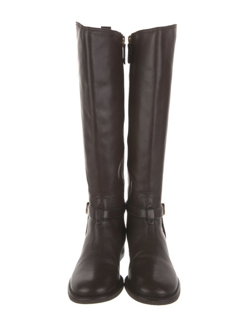 Tory Burch Leather Riding Boots