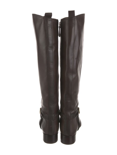 Tory Burch Leather Riding Boots