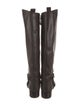 Tory Burch Leather Riding Boots