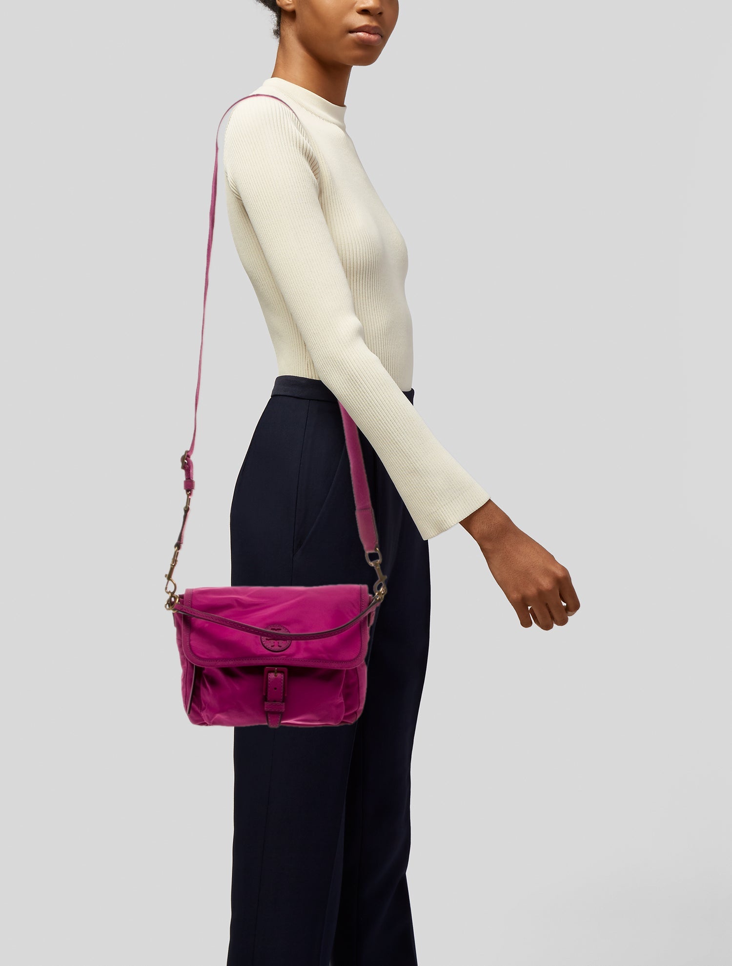 Tory Burch Nylon Shoulder Bag