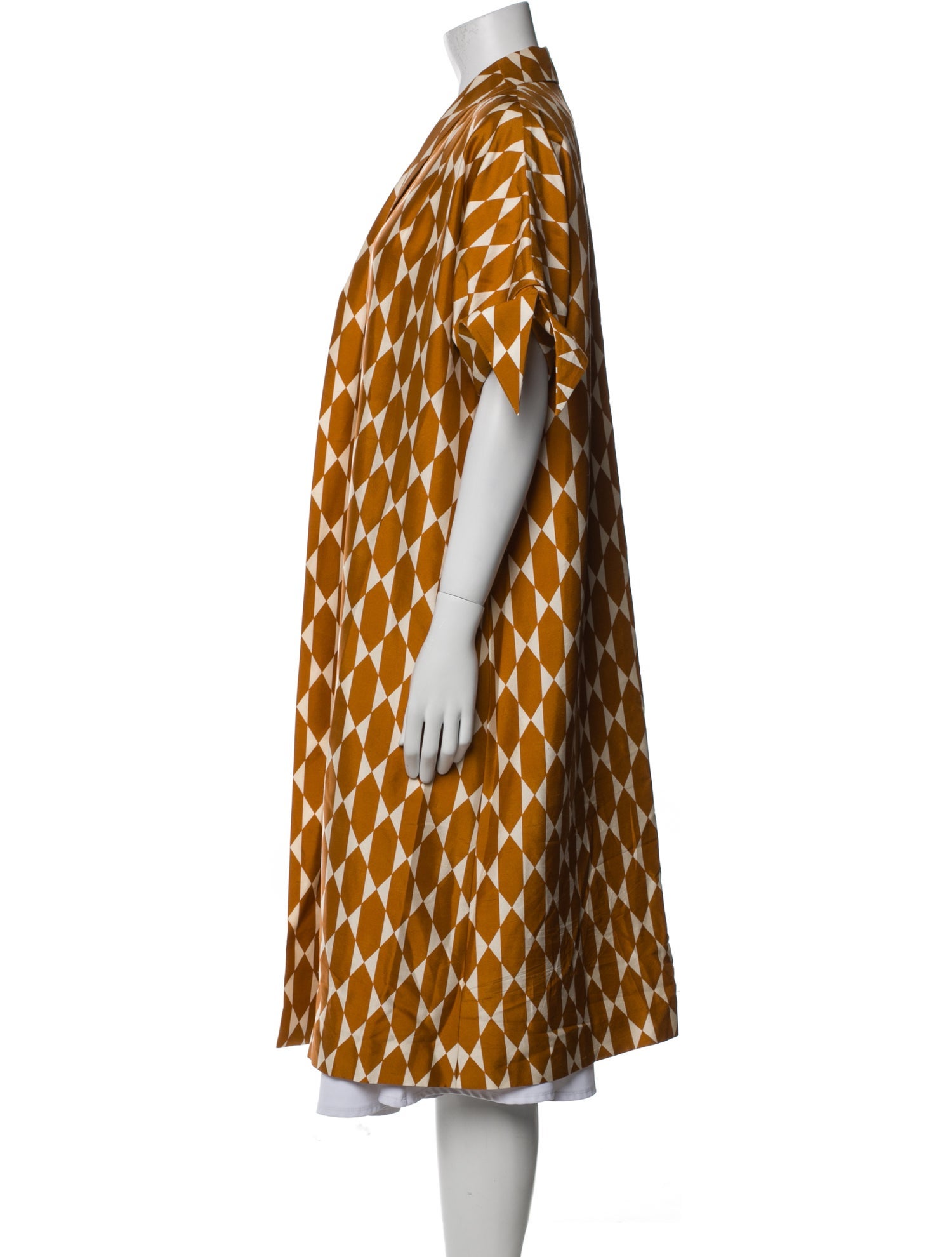 Tory Burch Linen Printed Coat