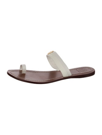 Tory Burch Leather Slides