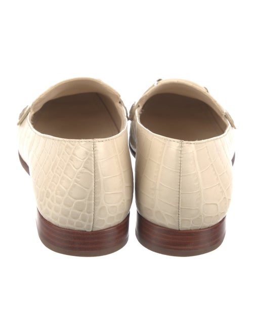 Tory Burch Embossed Leather Loafers