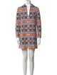 Tory Burch Plaid Print Mini Dress