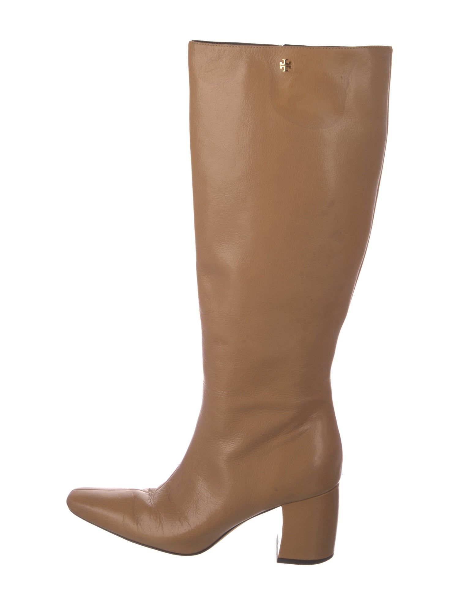 Tory Burch Leather Riding Boots