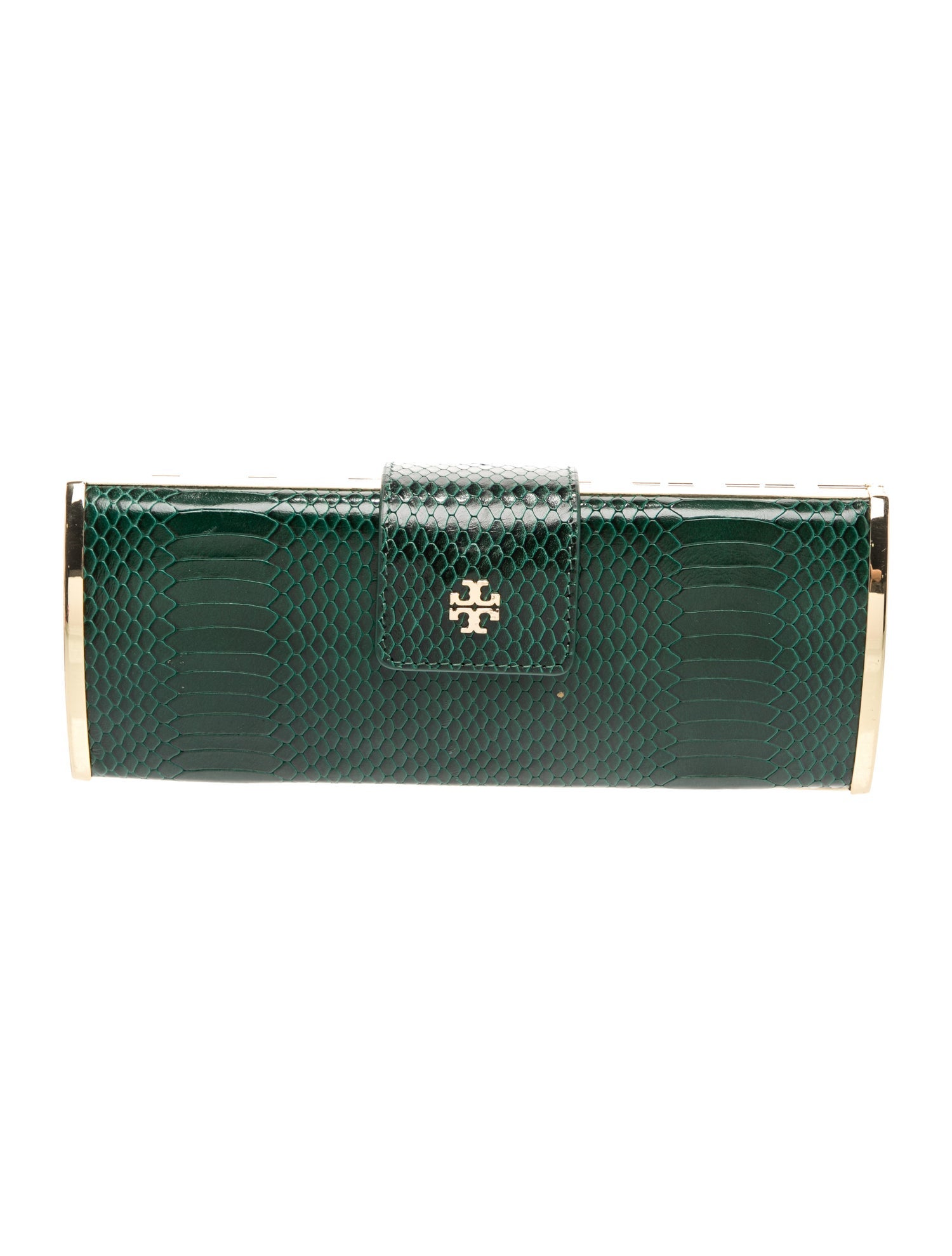 Tory Burch Patent Leather Minaudière
