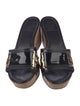Tory Burch Patent Leather Studded Accents Slides