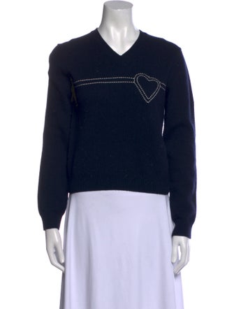 Tory Burch Cashmere V-Neck Sweater