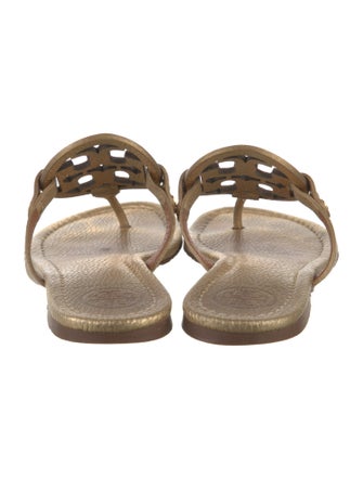 Tory Burch Leather Slides