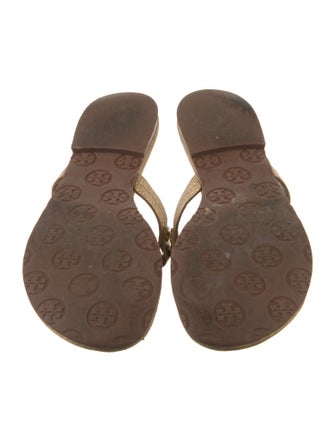 Tory Burch Leather Slides