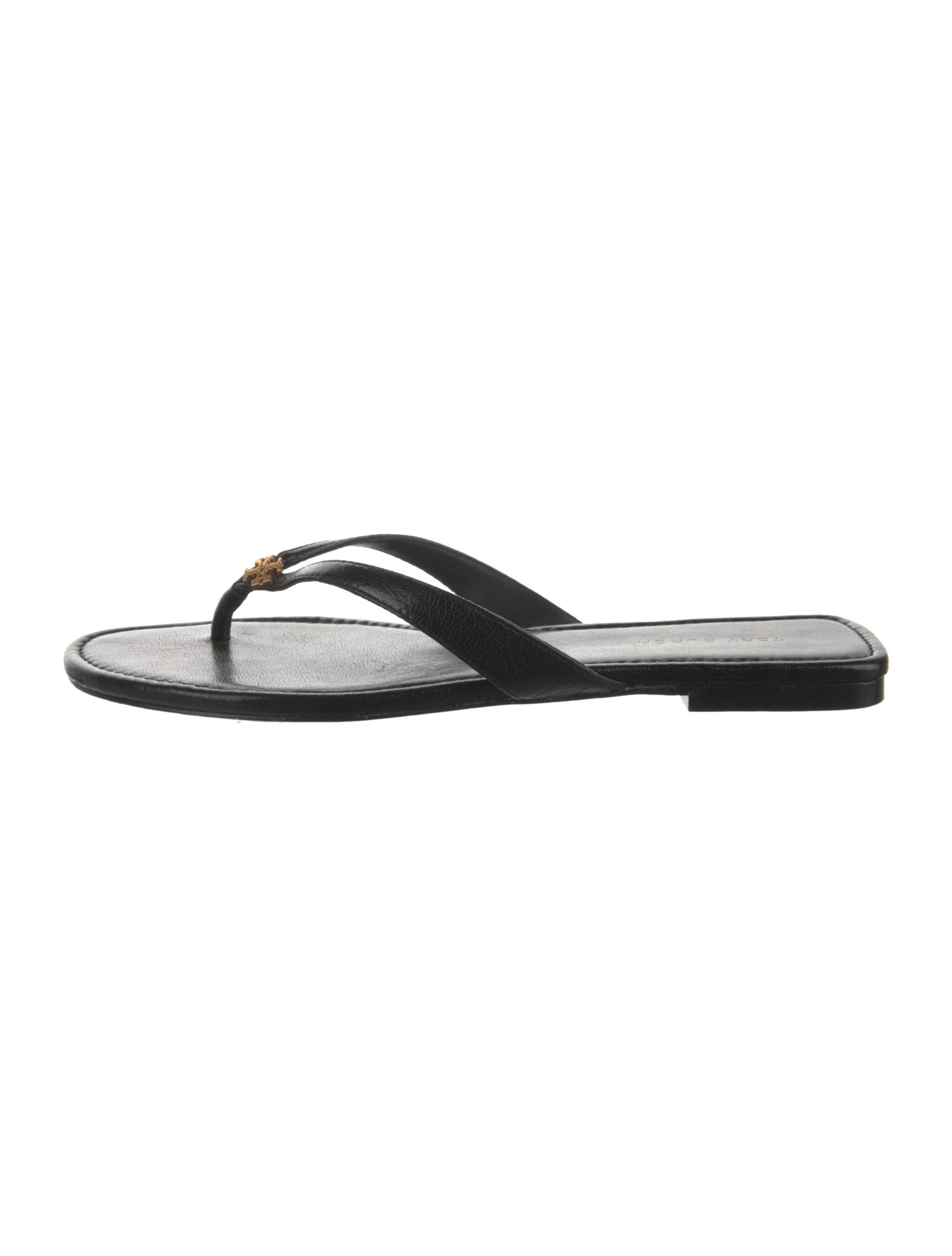 Tory Burch Leather Flip Flops
