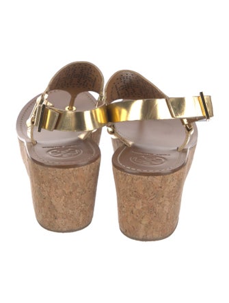 Tory Burch Leather Slingback Sandals