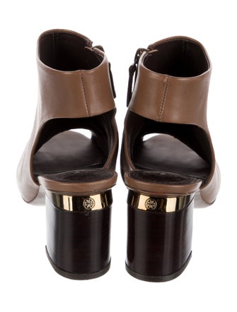 Tory Burch Leather Slingback Sandals