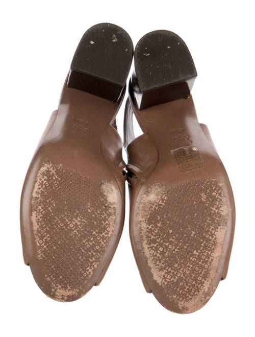 Tory Burch Leather Slingback Sandals