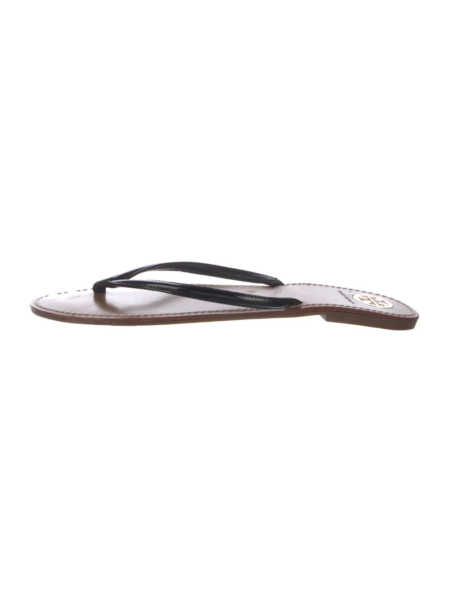 Tory Burch Leather Flip Flops
