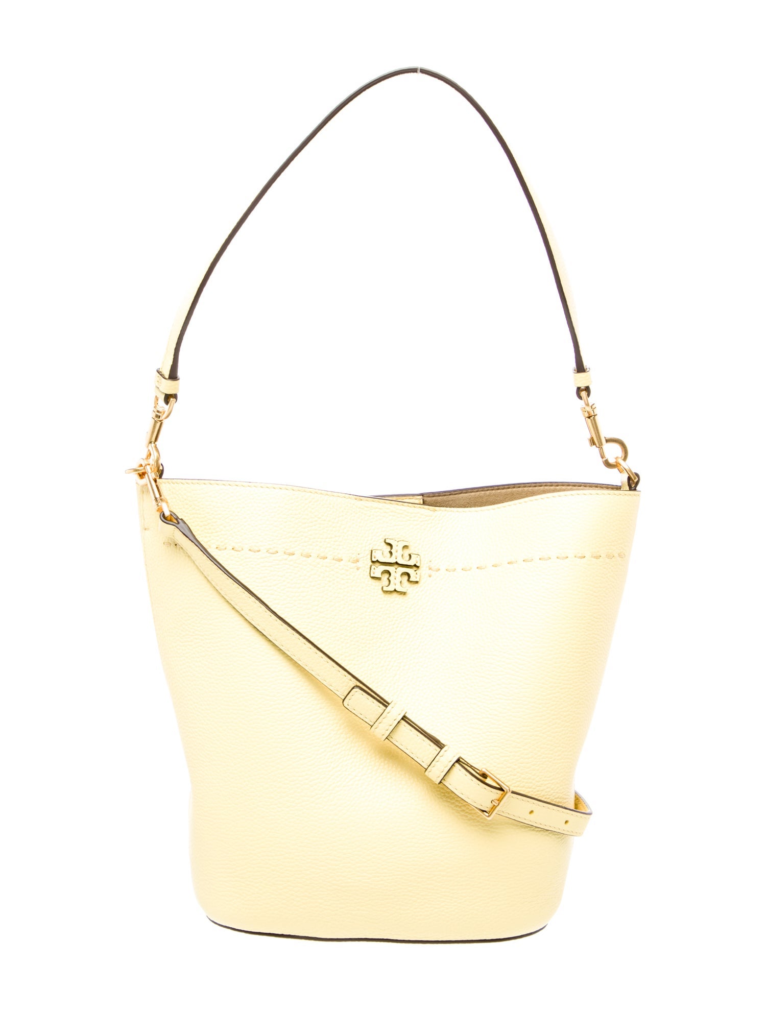 Tory Burch Leather Bucket Bag