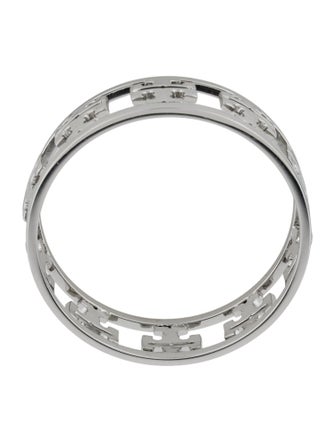 Tory Burch Reverse Cutout Logo Bangle Bracelet