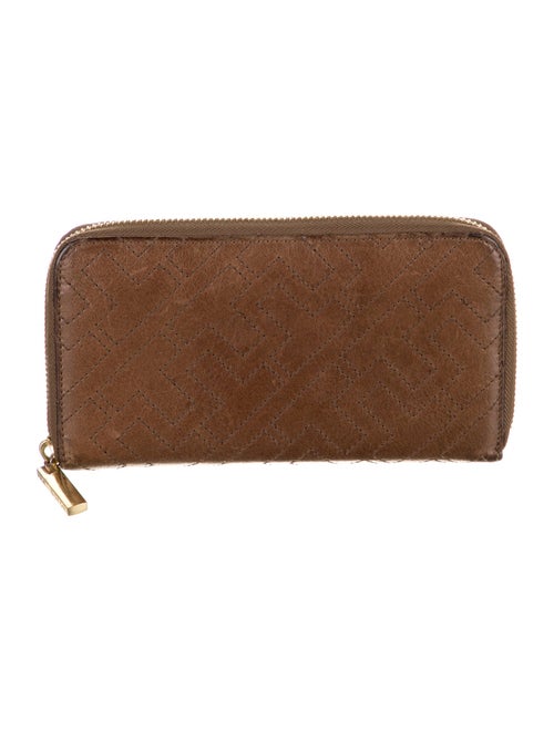 Tory Burch Leather Continental Wallet