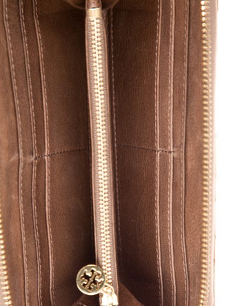 Tory Burch Leather Continental Wallet