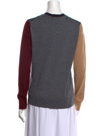 Tory Burch Merino Wool V-Neck Sweater