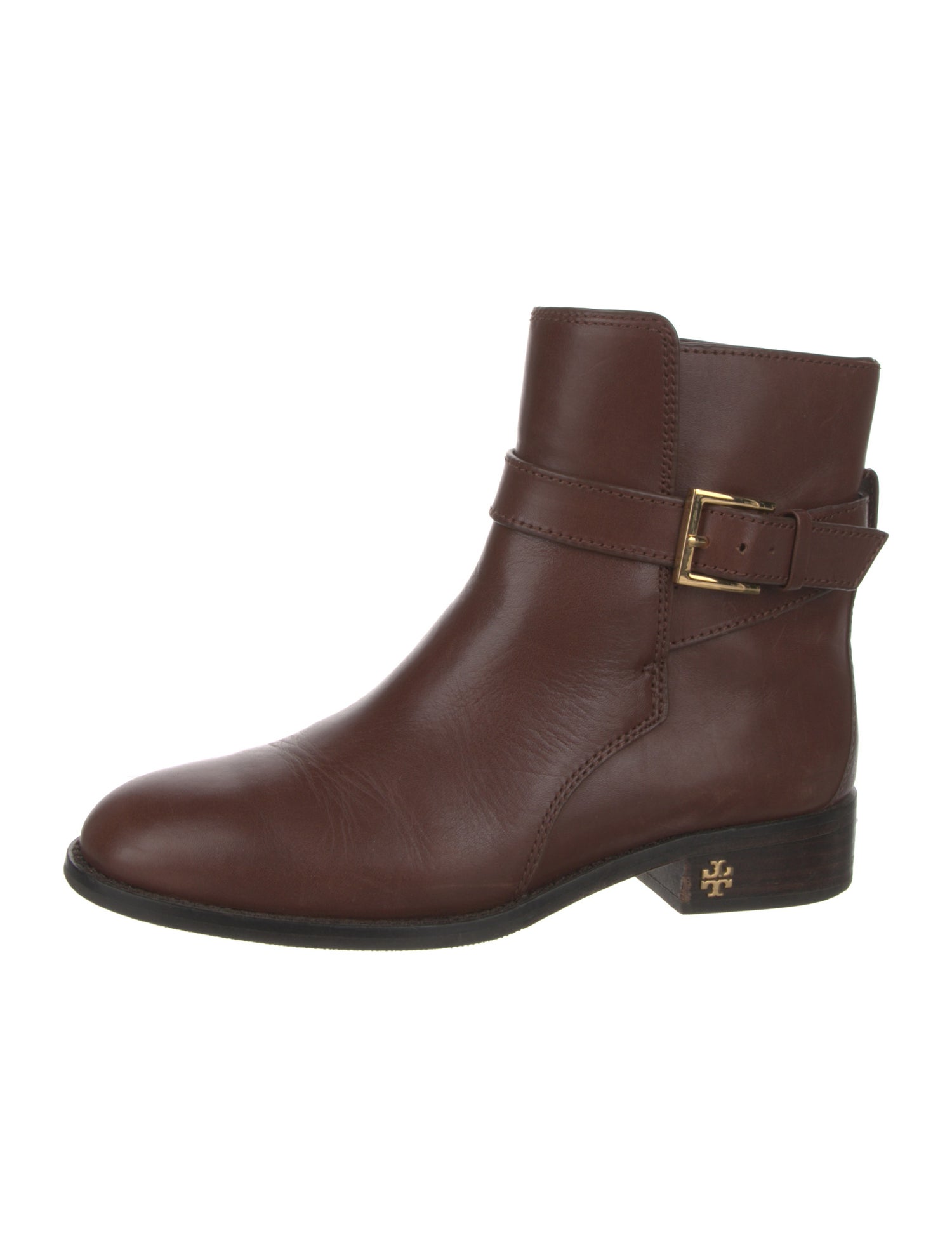 Tory Burch Leather Moto Boots