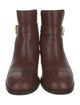 Tory Burch Leather Moto Boots