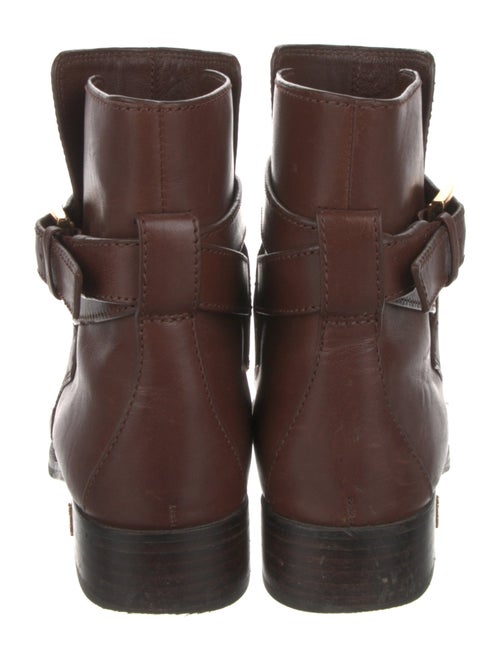 Tory Burch Leather Moto Boots