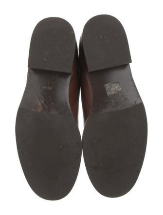 Tory Burch Leather Moto Boots