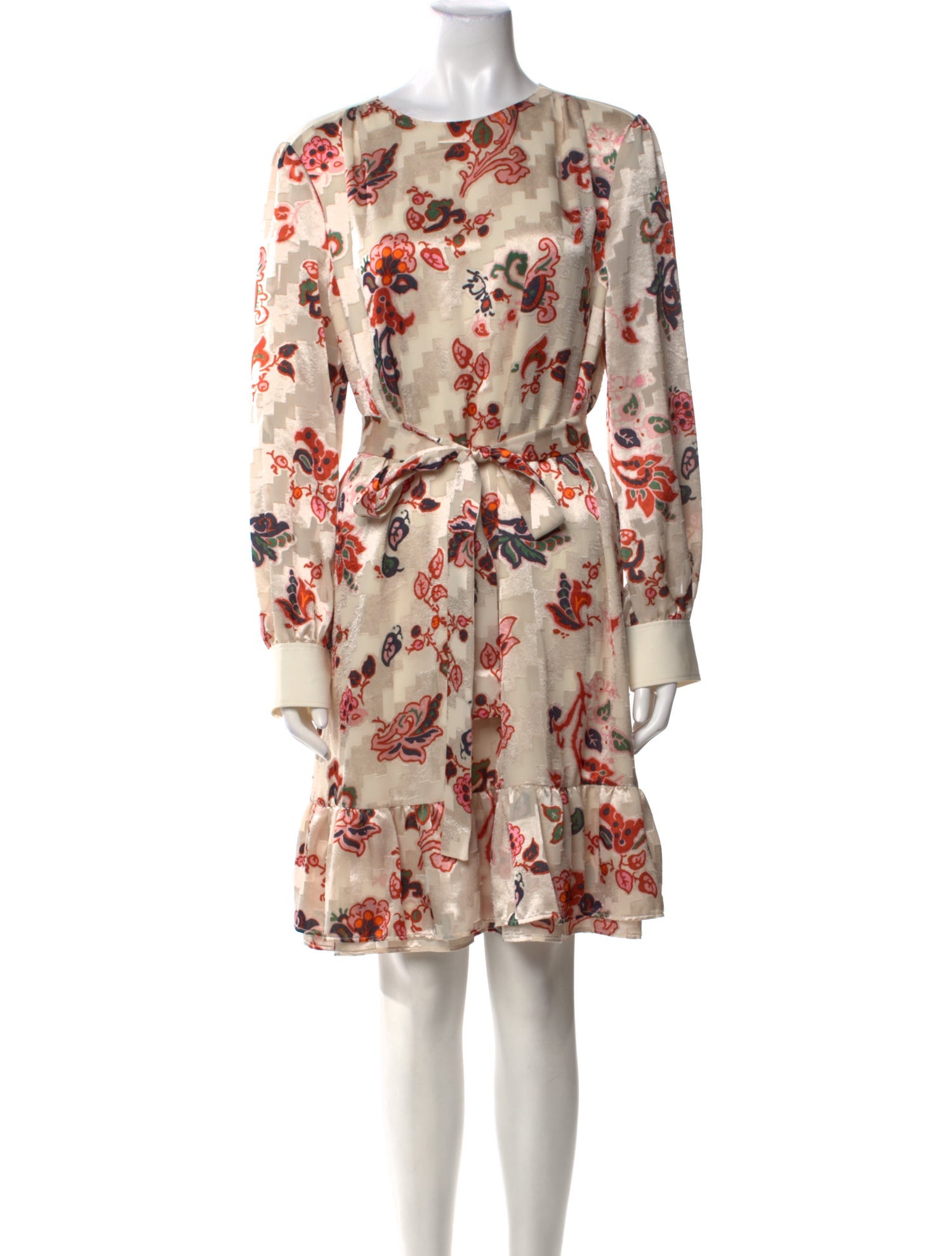 Tory Burch Floral Print Knee-Length Dress