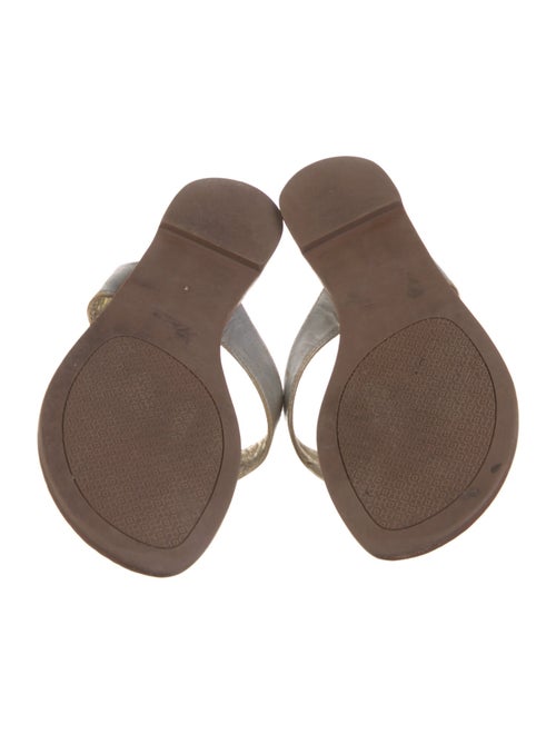 Tory Burch Leather Flip Flops
