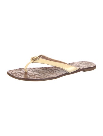 Tory Burch Leather Flip Flops