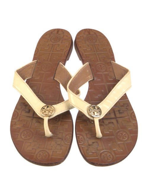 Tory Burch Leather Flip Flops