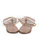 Tory Burch Leather Flip Flops