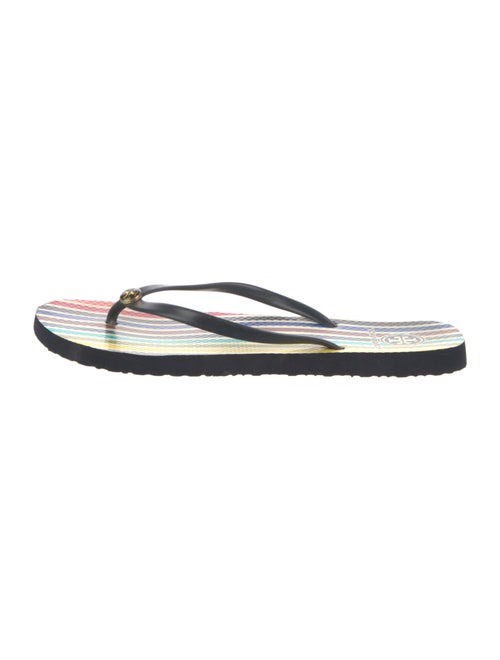 Tory Burch Rubber Printed Flip Flops
