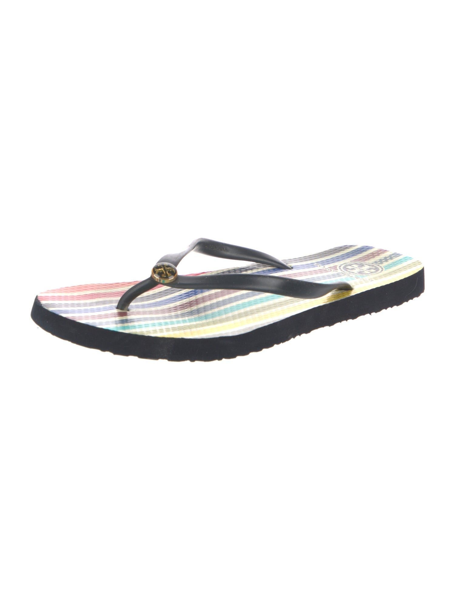 Tory Burch Rubber Printed Flip Flops