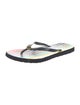 Tory Burch Rubber Printed Flip Flops