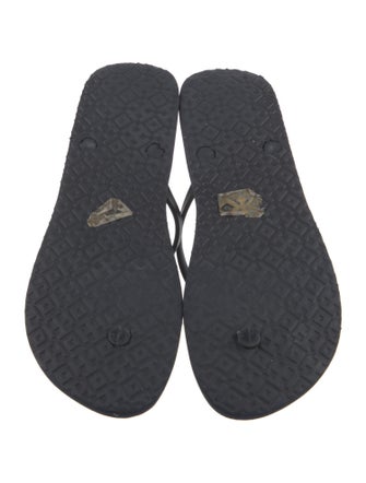 Tory Burch Rubber Printed Flip Flops