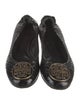 Tory Burch Embossed Leather Ballet Flats