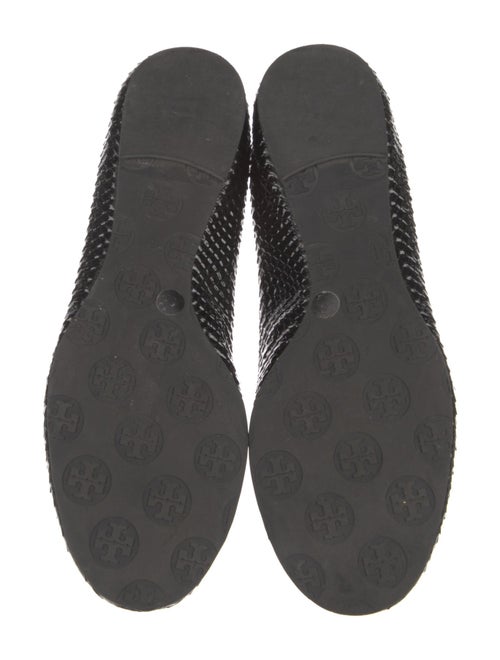 Tory Burch Embossed Leather Ballet Flats