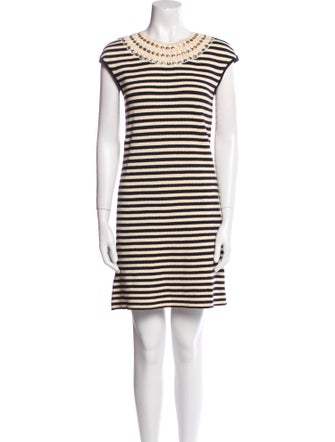 Tory Burch Striped Mini Dress