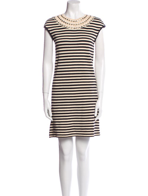 Tory Burch Striped Mini Dress