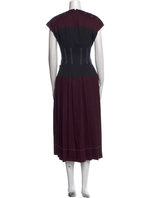 Tory Burch V-Neck Long Dress