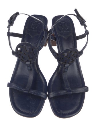 Tory Burch Leather T-Strap Sandals