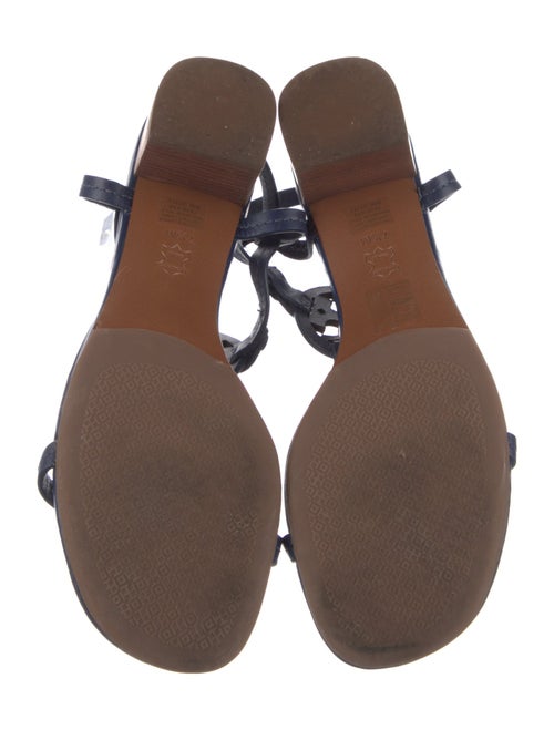 Tory Burch Leather T-Strap Sandals