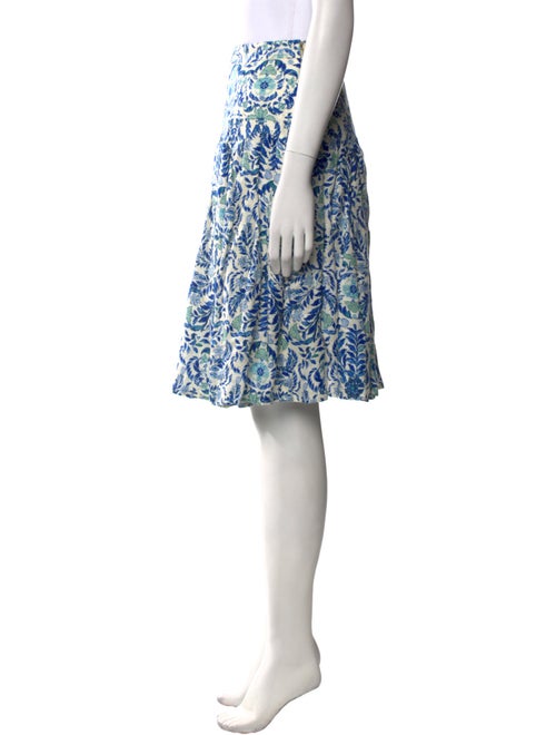 Tory Burch Linen Knee-Length Skirt