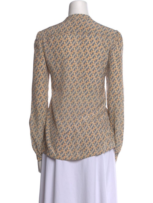 Tory Burch Silk Printed Blouse
