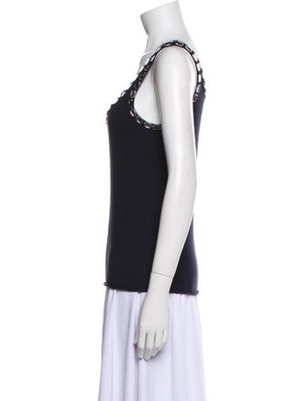 Tory Burch Cashmere Scoop Neck Sweater