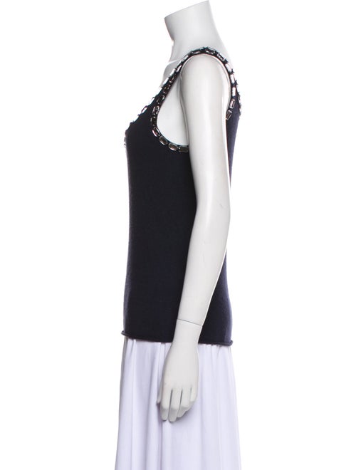 Tory Burch Cashmere Scoop Neck Sweater