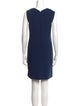 Tory Burch V-Neck Mini Dress